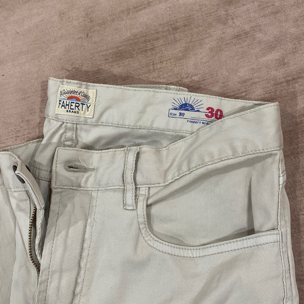Faherty Brand Core Stone Stretch Denim